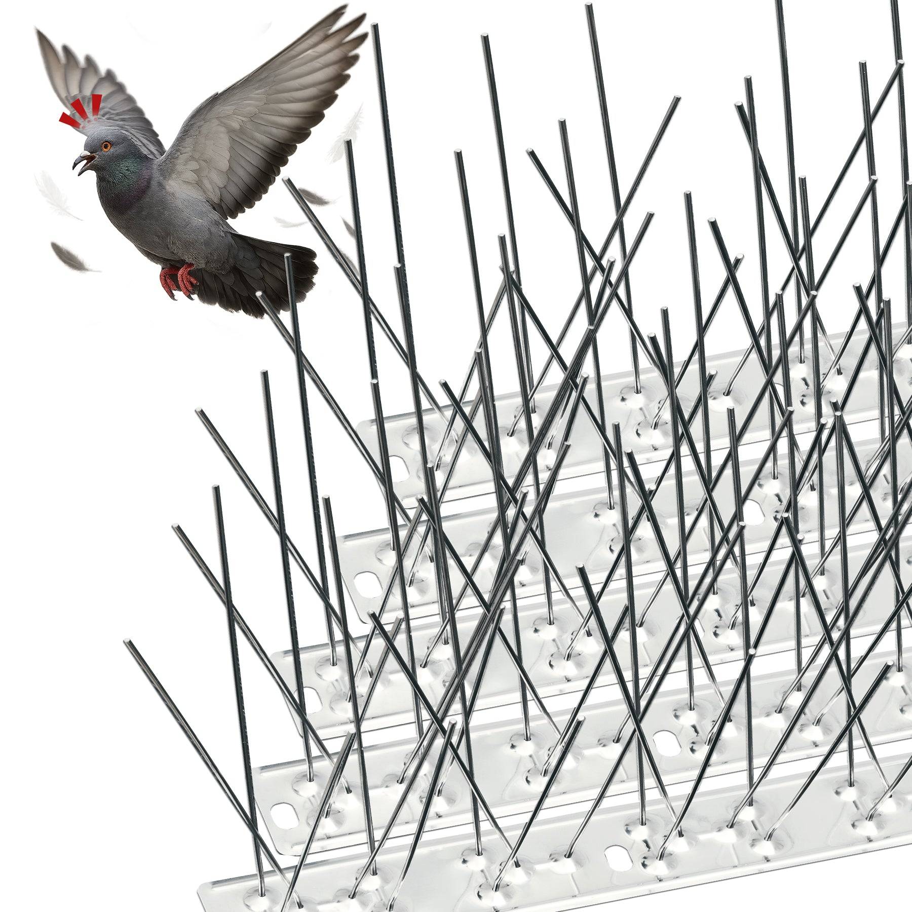 Pic Anti-Pigeon en Acier Inoxydable 6.5M Pack de 26 modules - Image 1