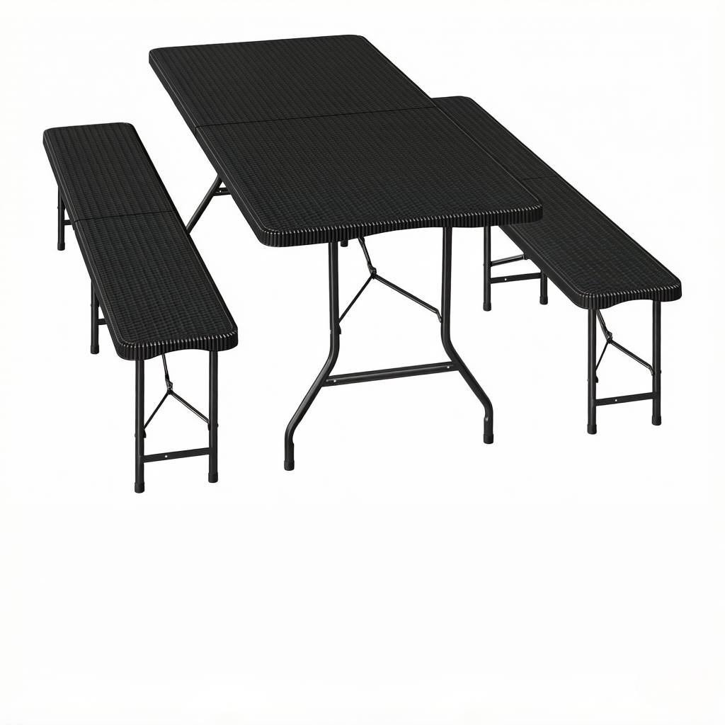 Set pliable 180 cm – spacieux, anti-UV, imperméable, prêt à vivre - Image 1