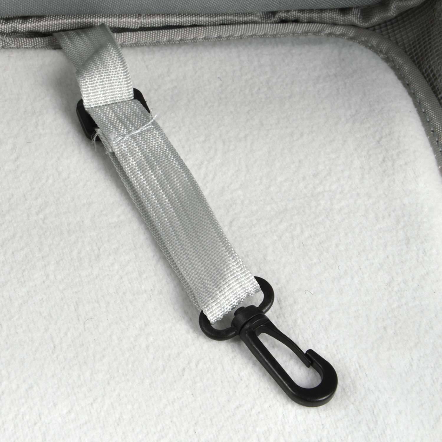 Love Story - Sac à dos de transport avec bulle pour chat et chien - Gris - Love Story - Image 4