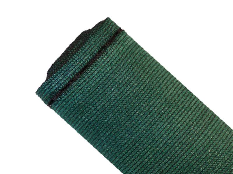 Maille Store - Brise-vue 90% - Vert/noir - 185gr/m² - Boutonnières Vert/Noir 1.5m x 5m - Image 1