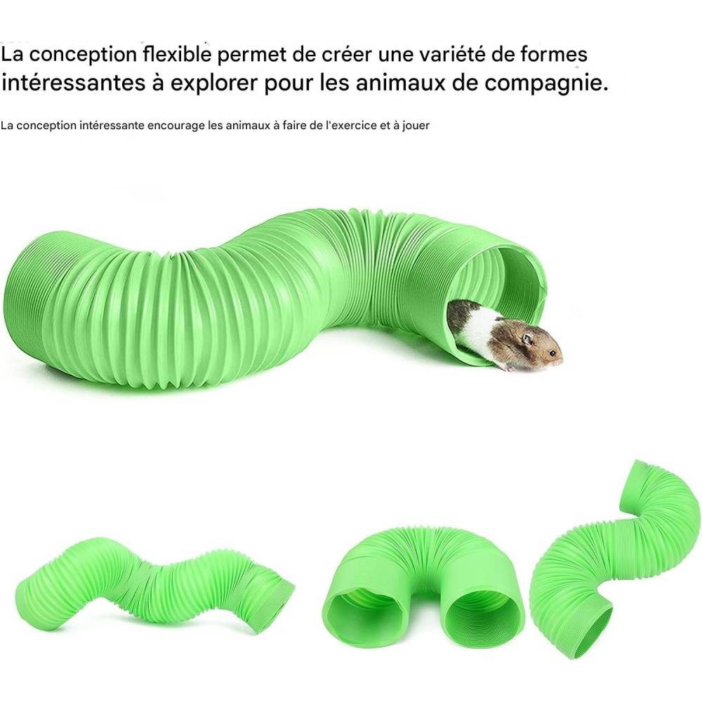 DtopbuyAge - Tunnel de jouet pour hamster pour petits animaux DtopbuyAge - Image 3