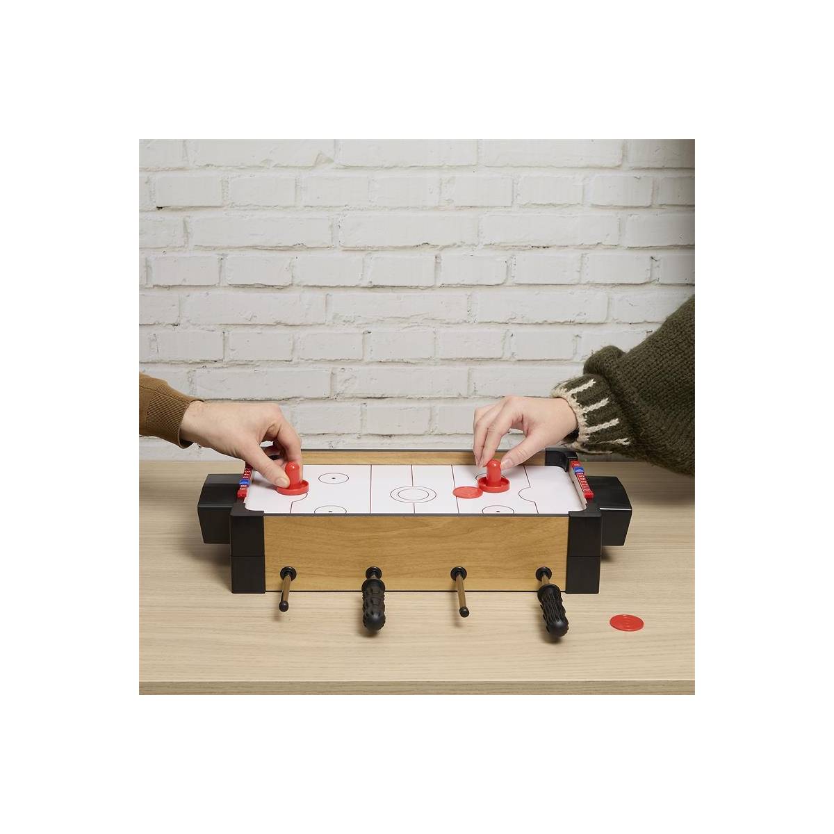 Mister Gadget - Table de Jeu 2 en 1 "Réversible" 40cm Multicolore - Image 4