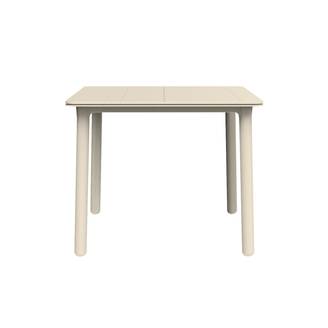 Table carrée extérieur 90x90 ivoire NOA garbar