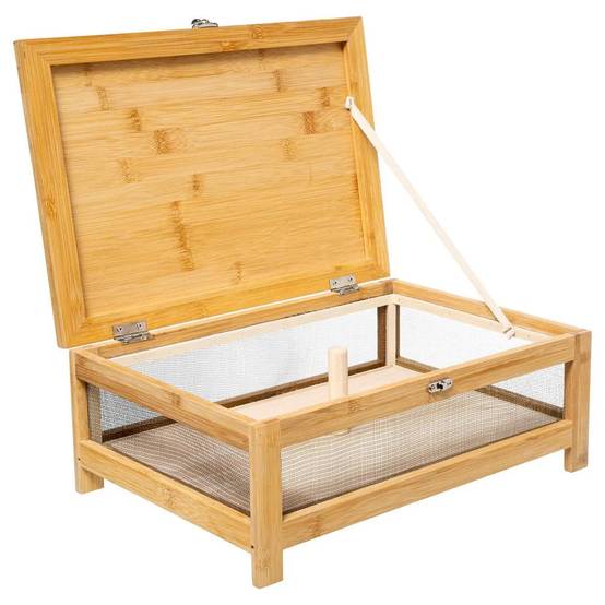 Cave à Fromage & Plateau "Bambou" 39cm Naturel - Image 2