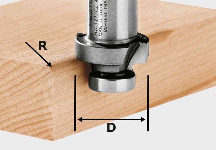 Fraise à moulurer HW R4-OFK 500 - FESTOOL - 490094