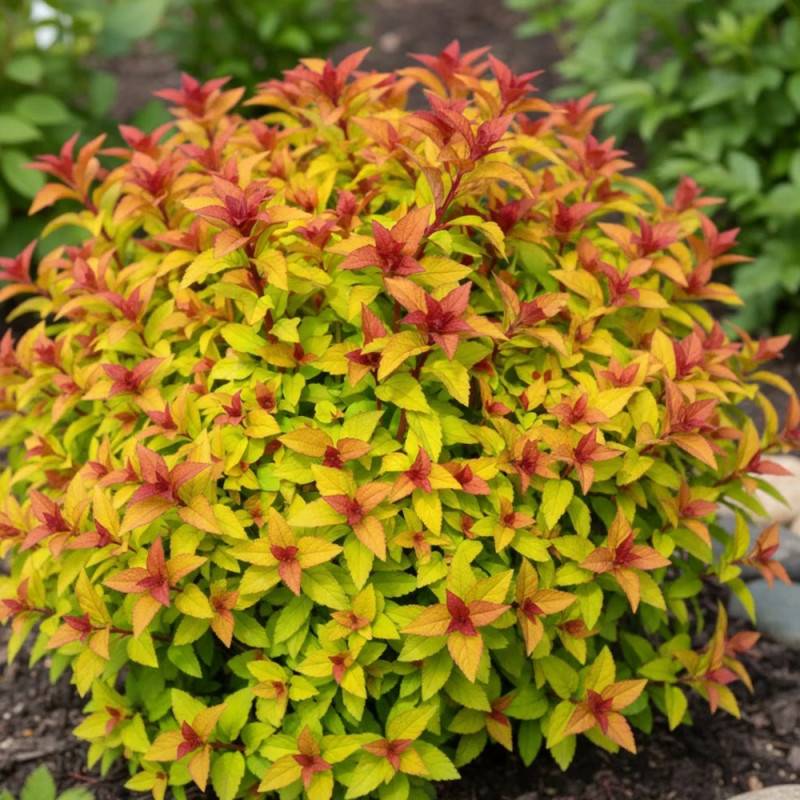Spirée du Japon Merlo® Star 'Davcpo01', Spiraea à fleurs Rose - feuillage Caduc - Godet - 5/20 cm-  hauteur à maturité De 0,50 m à 1,00 m - Image 6