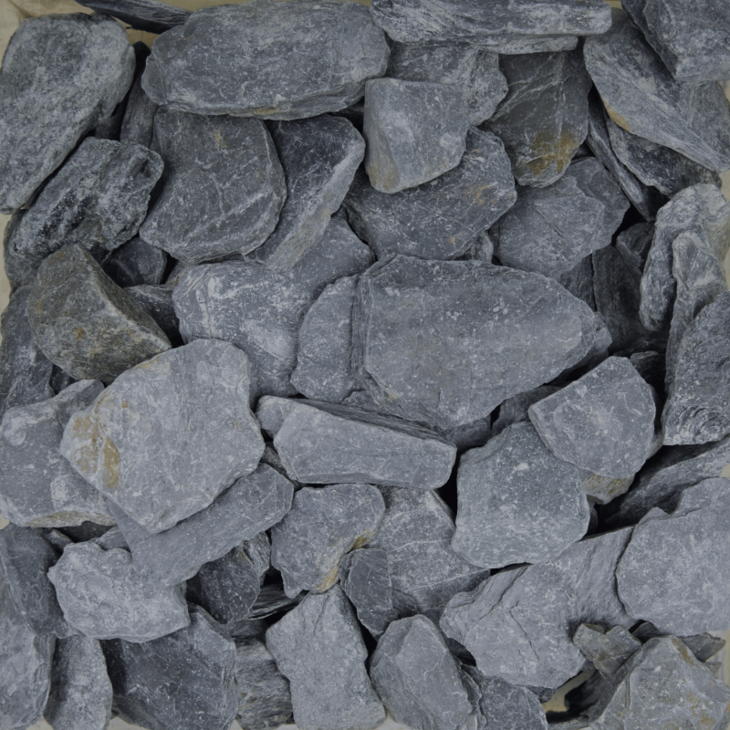 Ardoise Bleue 30/60 mm - Big Bag 1T (13 m²) - Bleu/Gris - Jardinex - Image 2