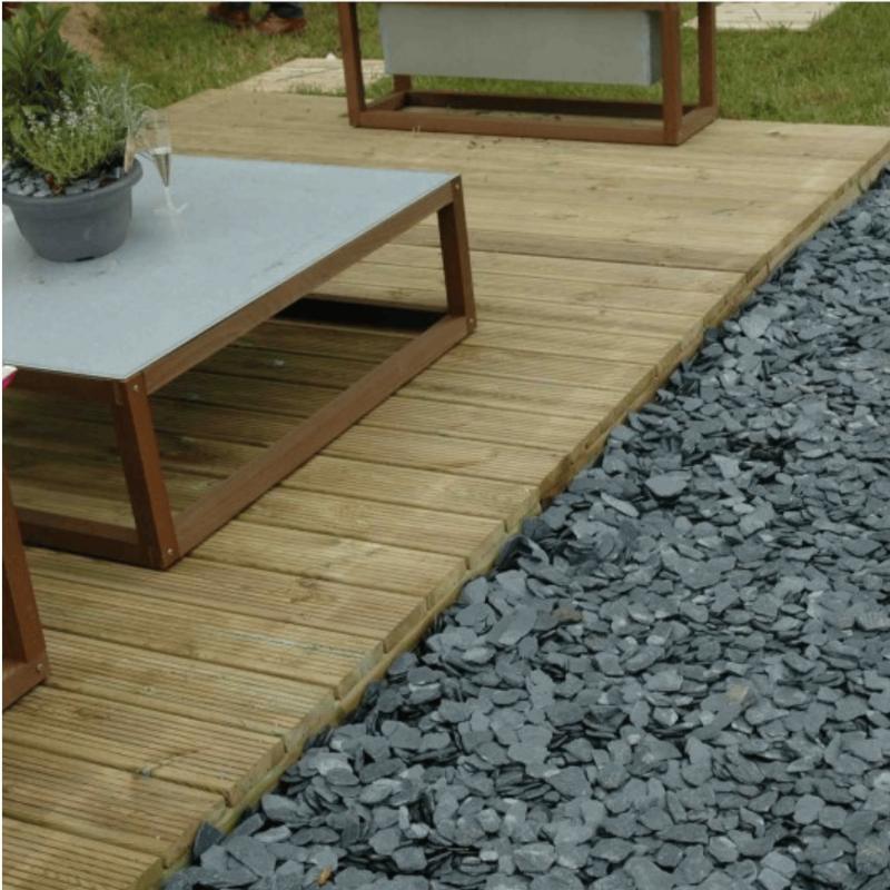 Ardoise Bleue 30/60 mm - Big Bag 1T (13 m²) - Bleu/Gris - Jardinex - Image 5