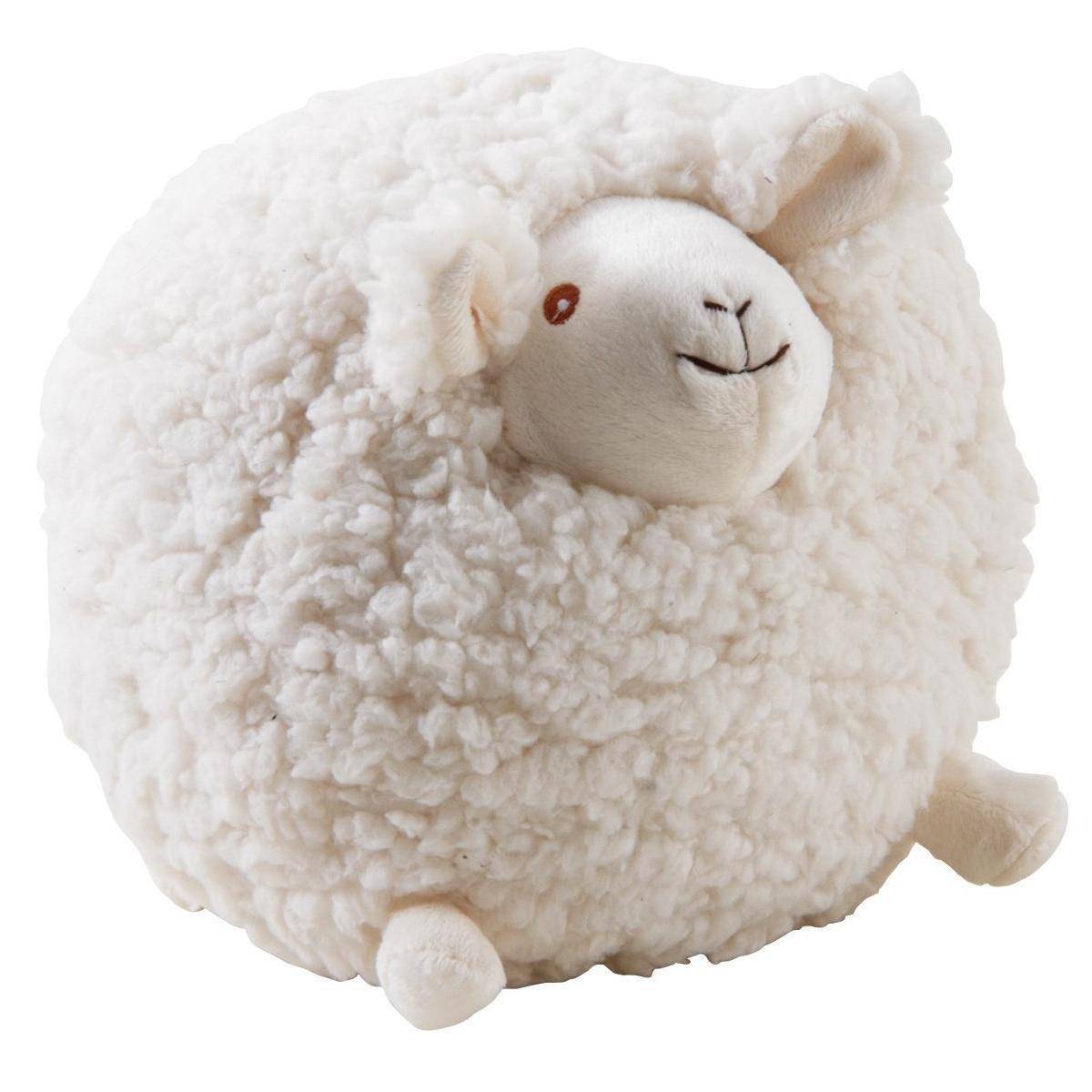 Aubry Gaspard - Mouton en laine blanc Shaggy Moyen modèle