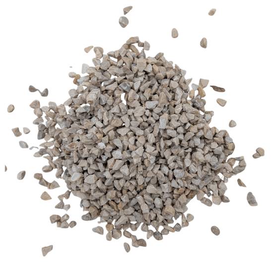 Gravillons calcaire blanc 6/10 mm – Sac +/- 25 kg - Image 1