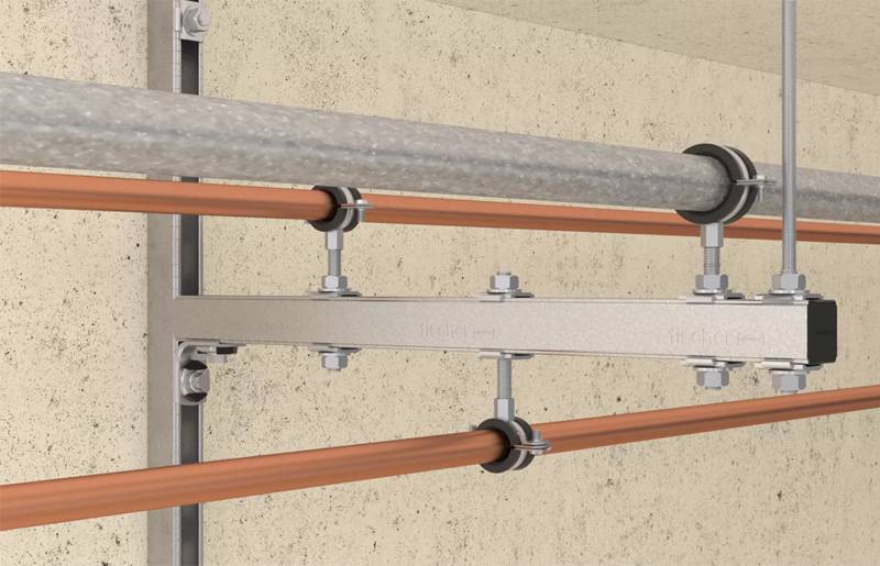 Fischer - Collier de serrage FRS-L 46-52 M8/M10 universel en boite de 25 - FISCHER - 539450 - Image 2
