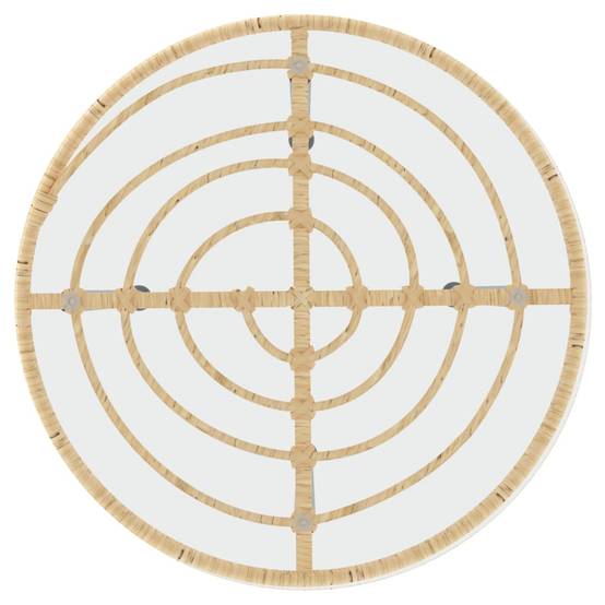 Ensemble à manger de jardin 5 pcs | Mobilier d'extérieur Résine tressée Maison Chic - Image 9