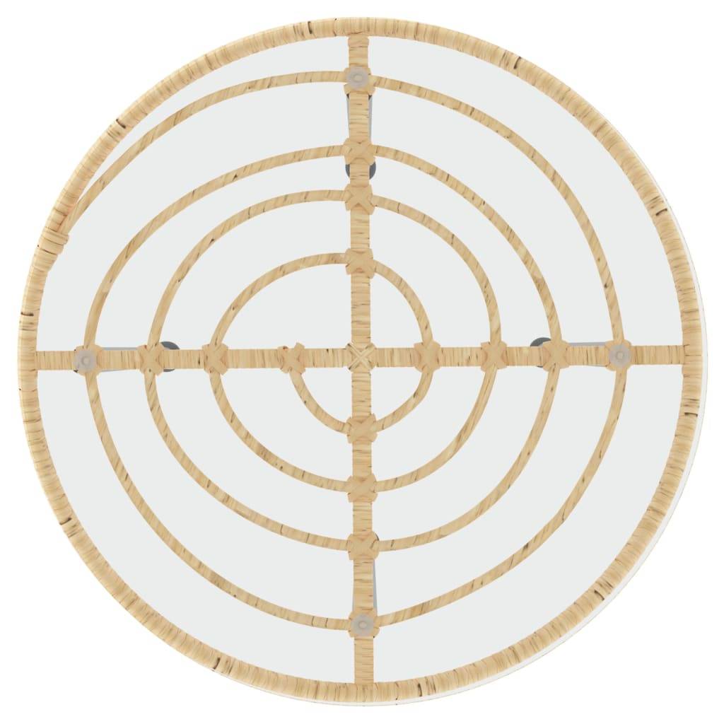Ensemble à manger de jardin 5 pcs | Mobilier d'extérieur Résine tressée Maison Chic - Image 9