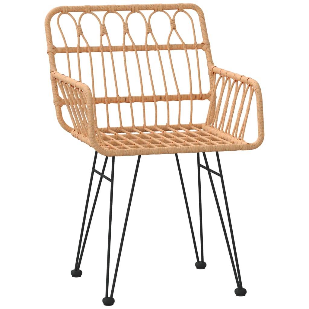 Ensemble à manger de jardin 5 pcs | Mobilier d'extérieur Résine tressée Maison Chic - Image 5
