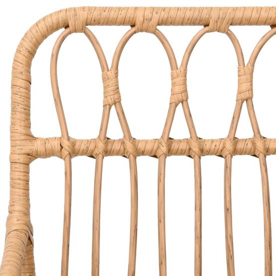 Ensemble à manger de jardin 5 pcs | Mobilier d'extérieur Résine tressée Maison Chic - Image 6