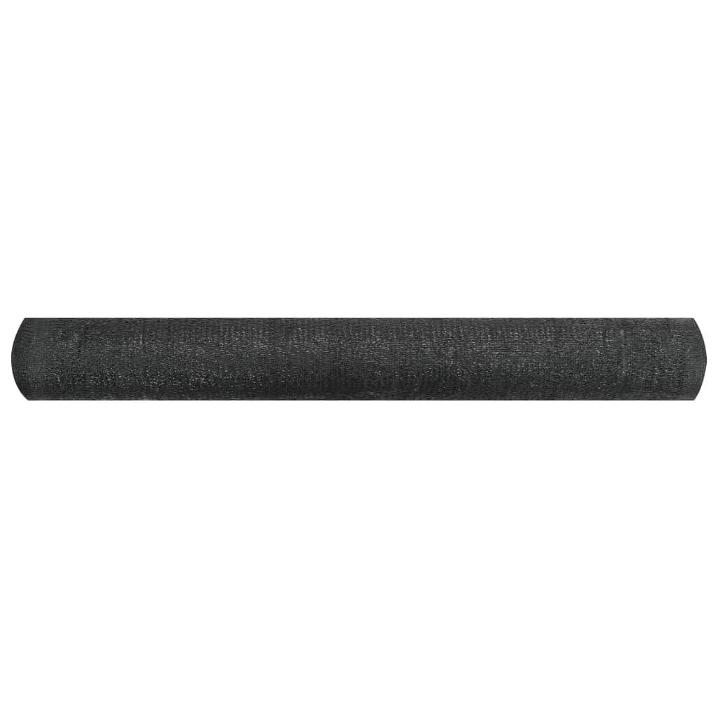 Helloshop26 - Filet brise-vue noir 1,8 x 50 m PEHD 195 g/m² - Image 2