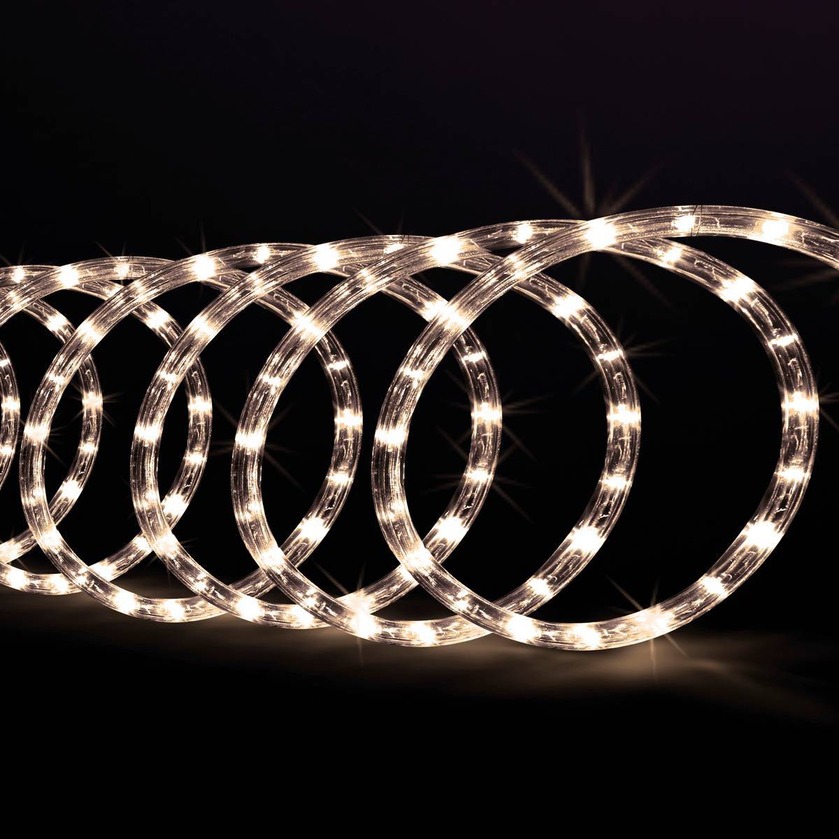 Fééric Lights & Christmas - Tube électrique extérieur 10m 180 LED blanc chaud FEERIC LIGHTS & CHRISTMAS - Image 1