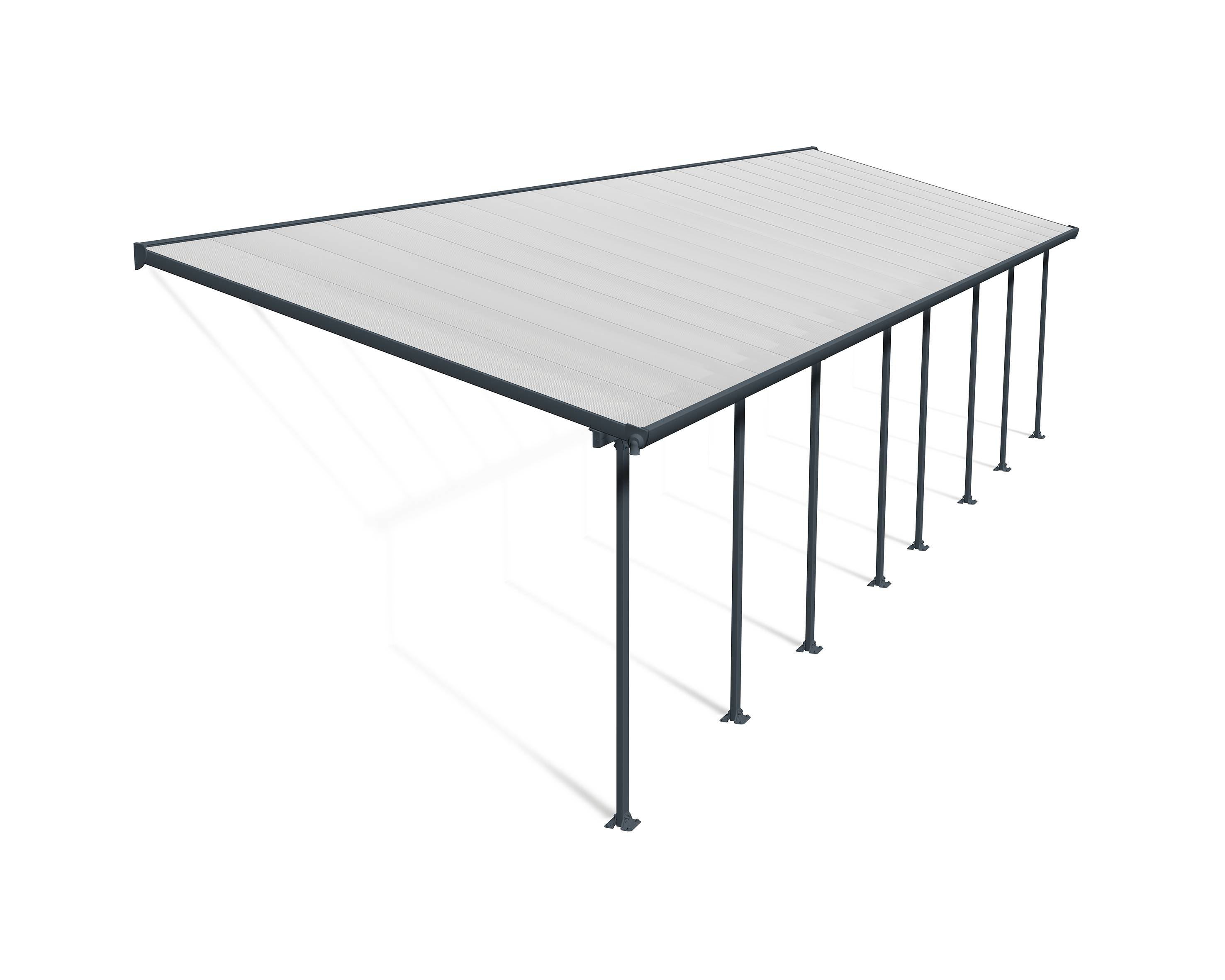 Canopia - Canopia Pergola Feria 3X11 Grise - Image 1