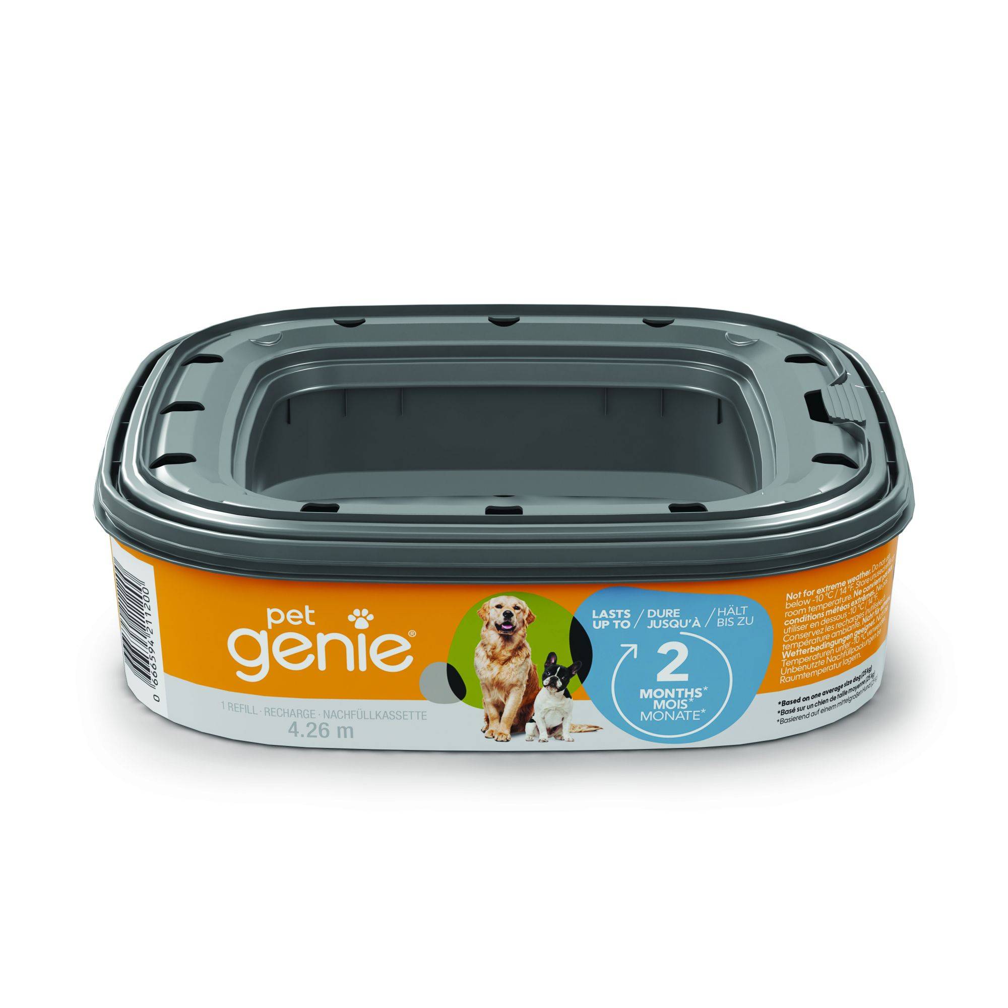 1 recharge carrée pour poubelle Pet Genie - Image 2