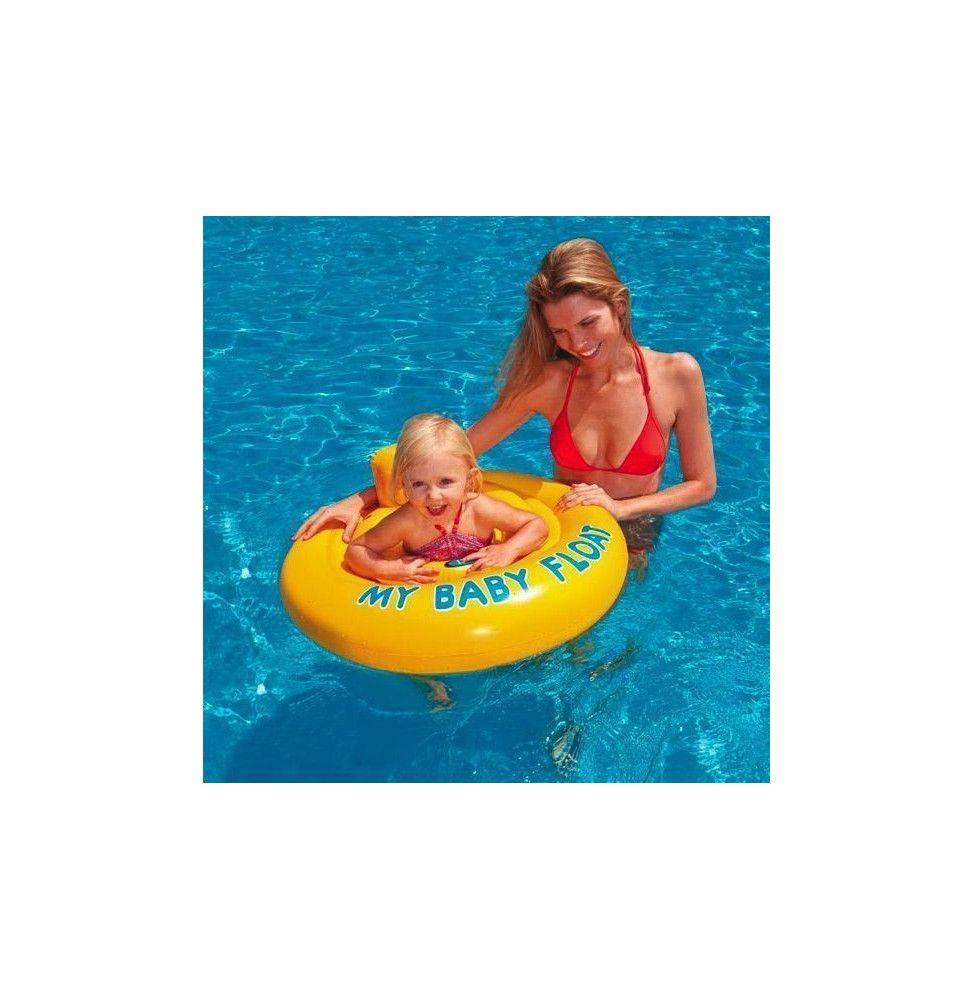 Intex - Bouée culotte pour bébé - D 70 cm - Jaune - Image 2