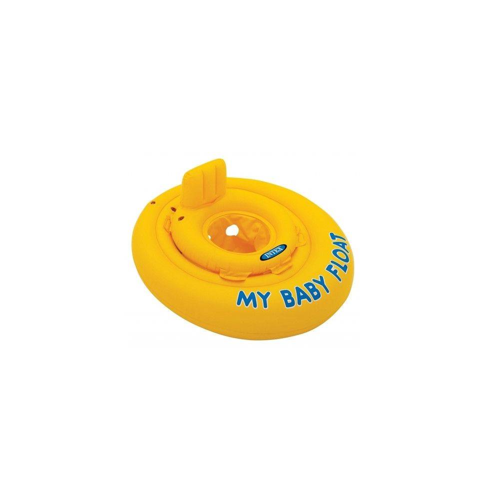 Intex - Bouée culotte pour bébé - D 70 cm - Jaune
