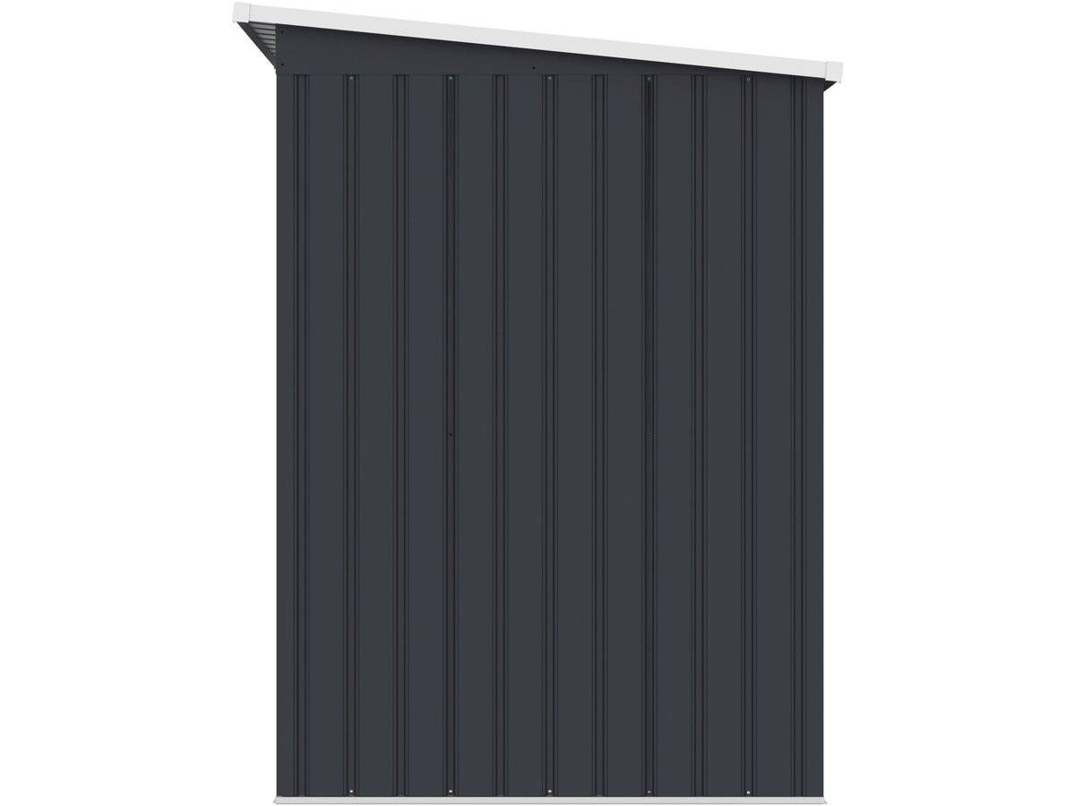 Habitat Et Jardin - Abri De Jardin En Métal Avec Toit Monopente "orlando" - 3,64 M² - Gris -habitat Et Jardin - Image 5