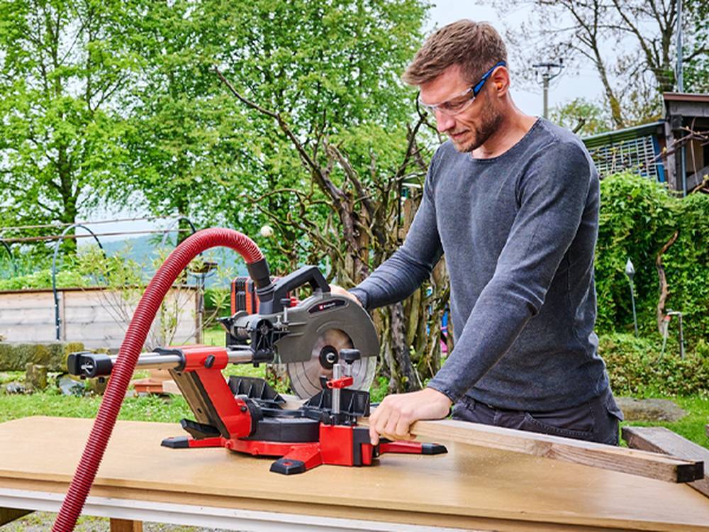 Einhell - Scie à onglet radiale sans fil TE-SM 36/254 L Li-Solo - Image 4
