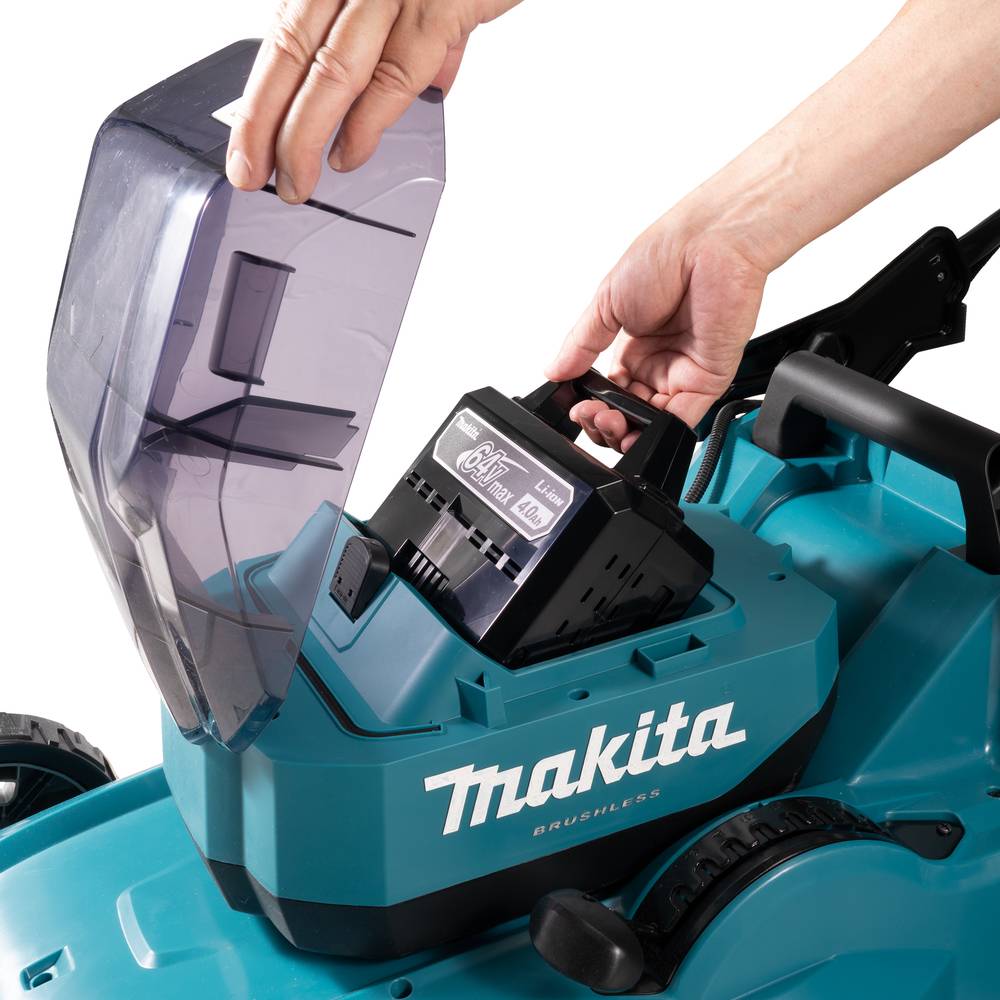 Tondeuse 48 cm 64V max XPT - MAKITA - avec 1 batterie 40V 4.0Ah - chargeur - LM001JM101 - Image 4