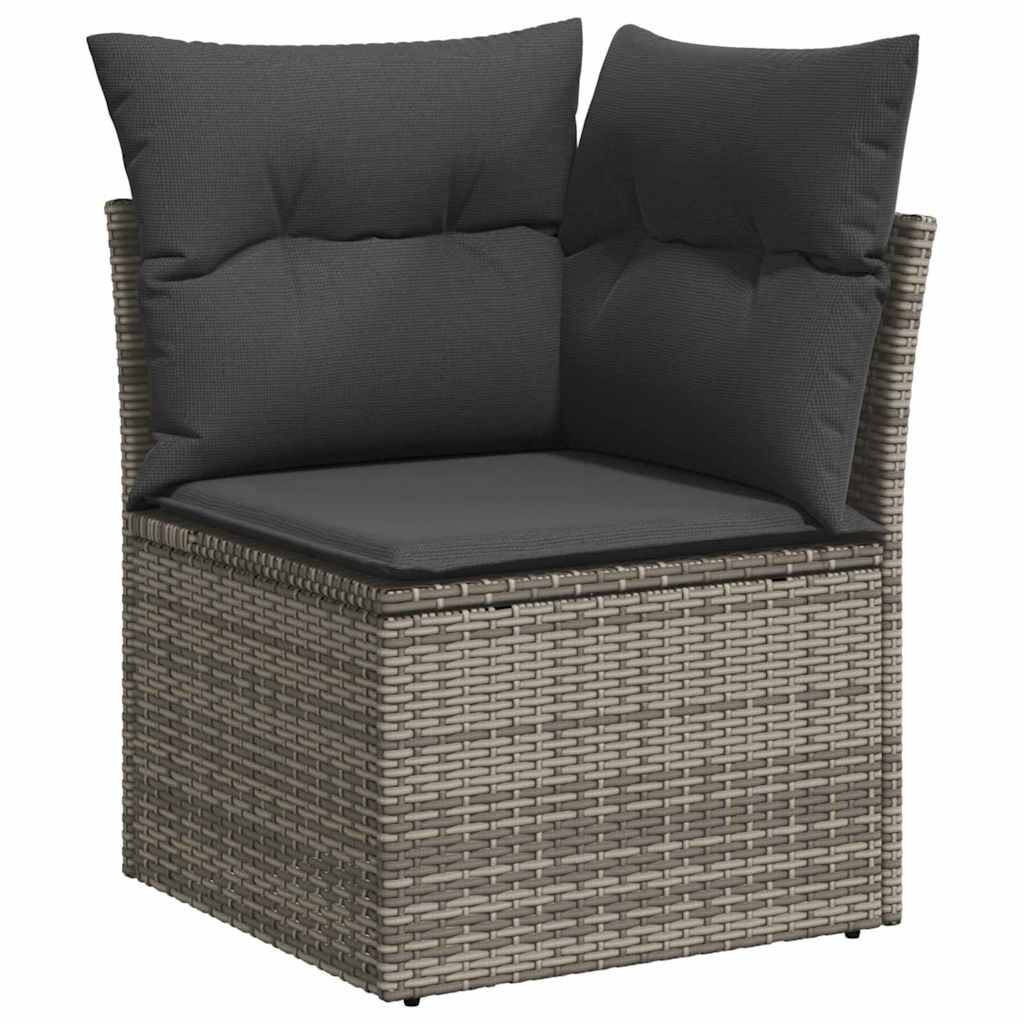 ComfortXL - Salon de Jardin Gris Poly Rotin Moderne – Ensemble Canapé Modulable et Résistant UV – ComfortXL Outdoor Living - Image 7