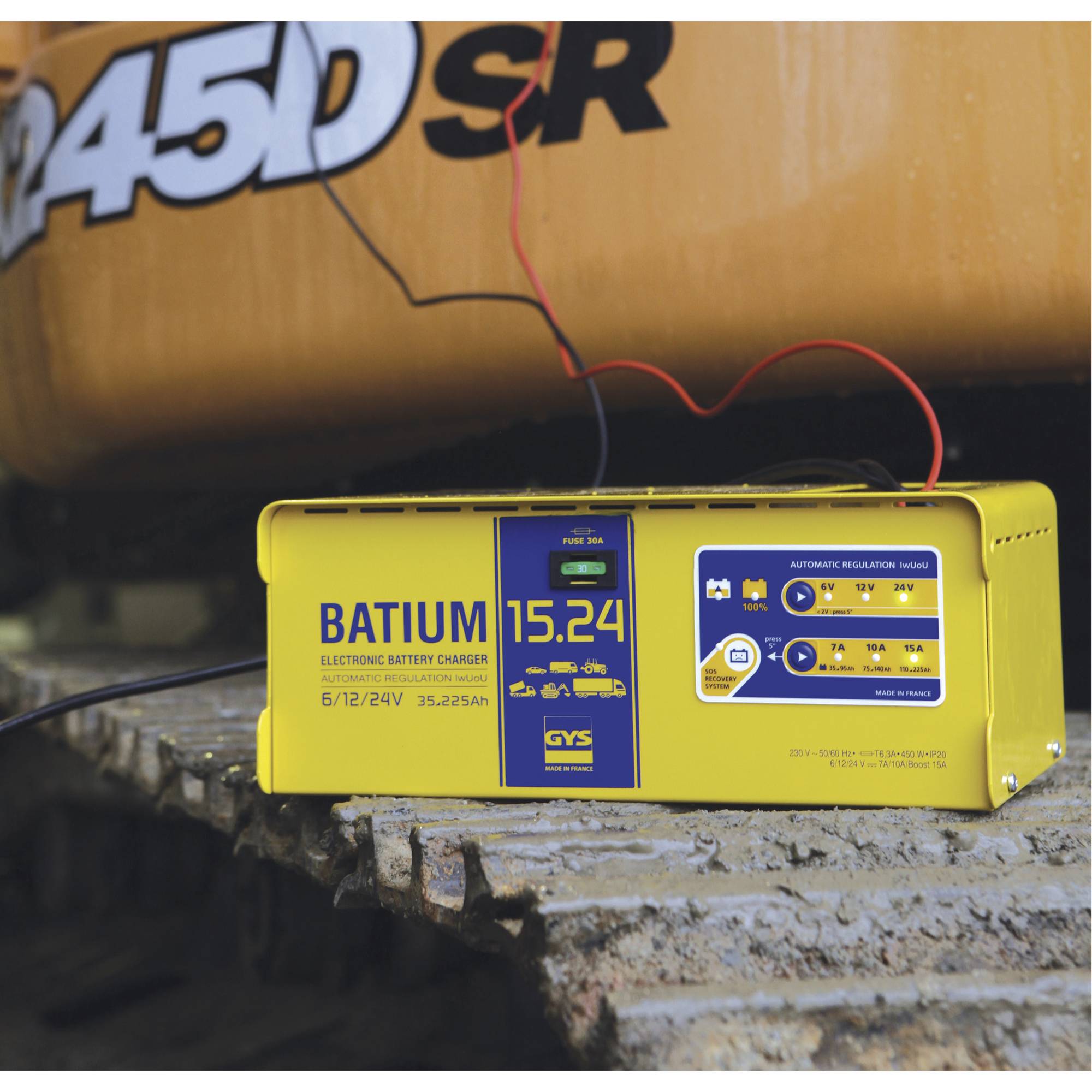 Chargeur batterie automatique BATIUM 15.24 - 024526 - GYS - Image 3