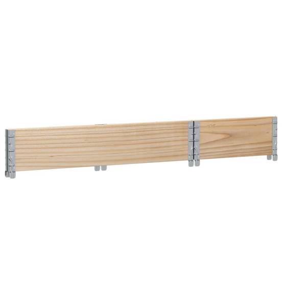 Jardinière bois de pin naturel 100 x 50 x 21.5 cm - PANGIVO - Image 6