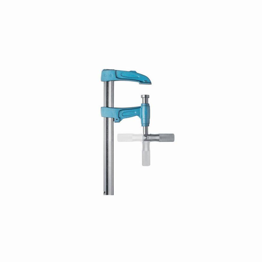 Serre-joint à pompe manche articulé Super Extra 80 cm URKO - section 40 x 10 mm - Saillie 125 mm - 1516080