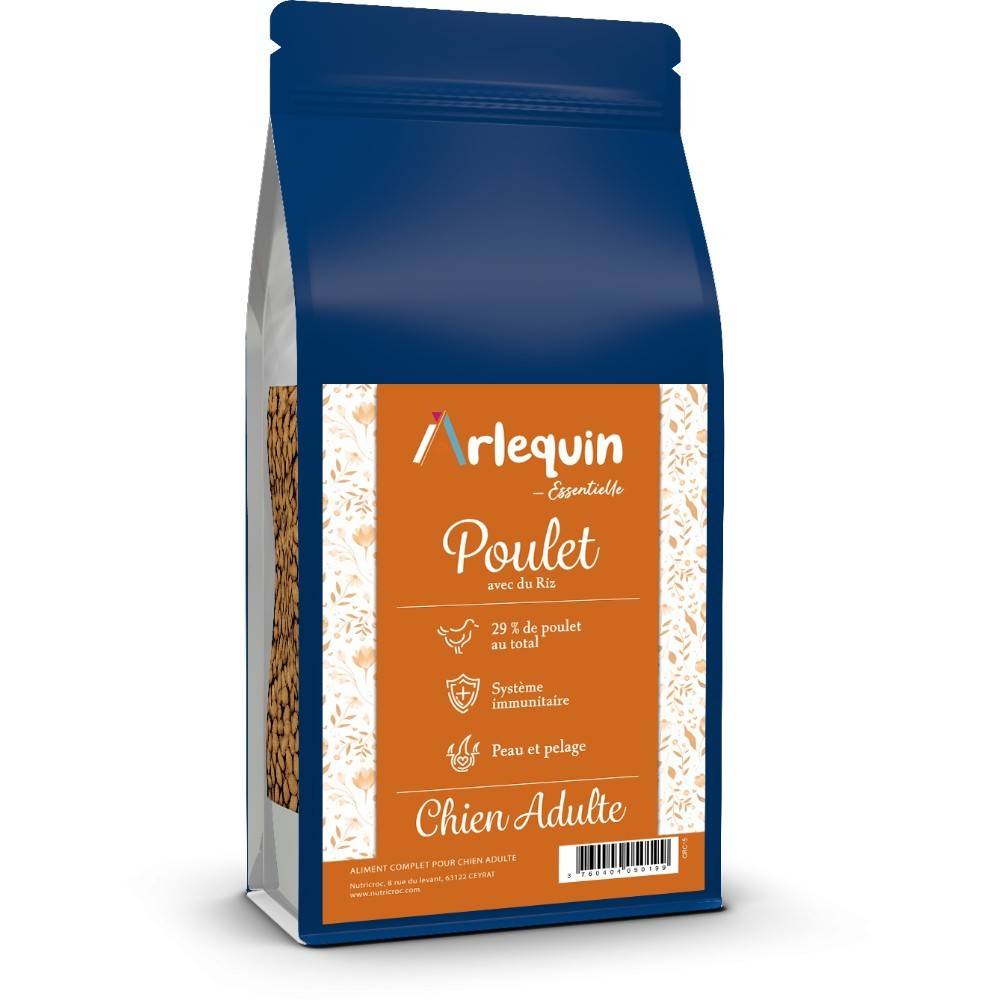 CROQUETTE CHIEN ARLEQUIN ESSENTIELLE POULET 15 kg - Image 1