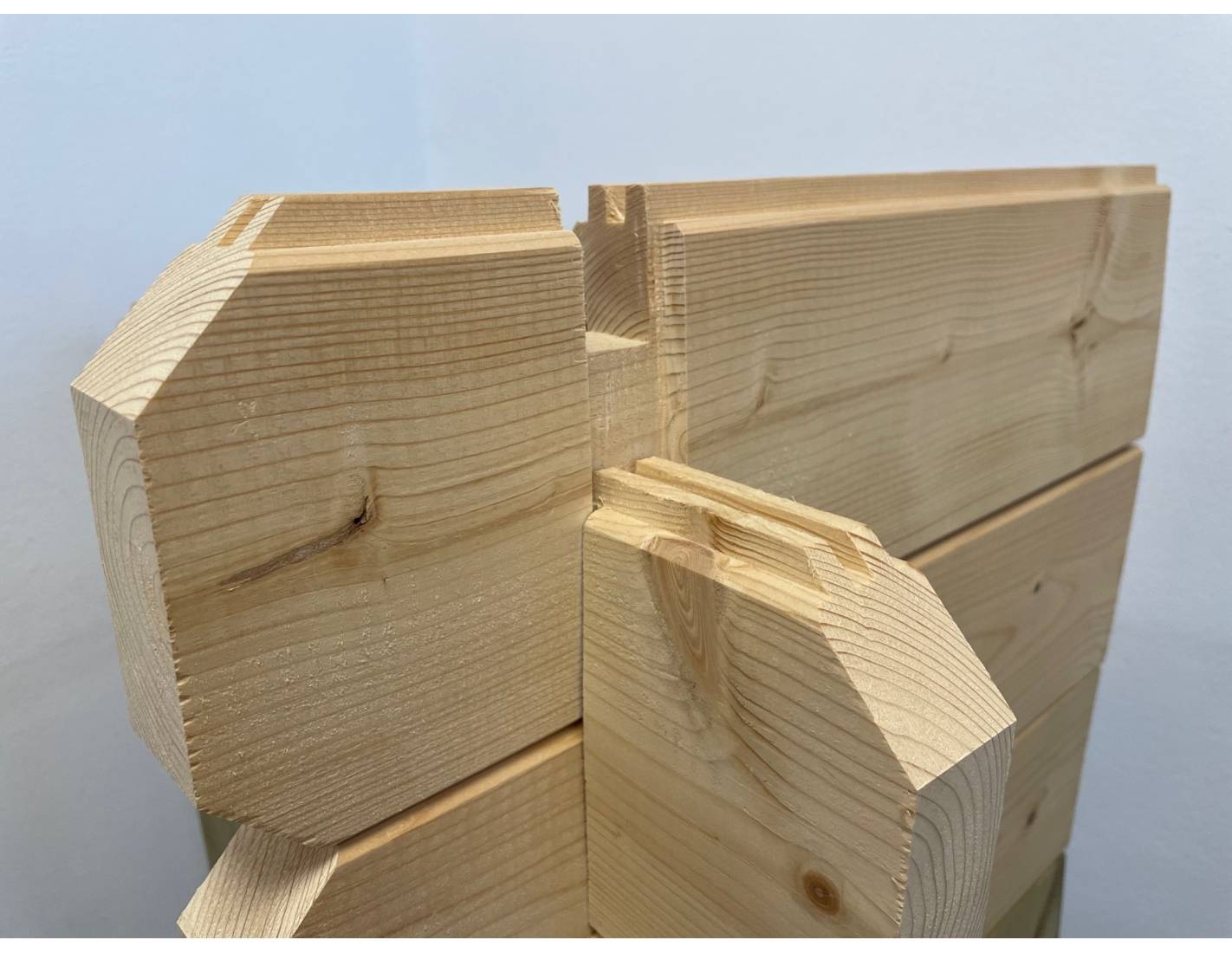 Altanka - Terrasse en bois avec balustrade pour abri en bois - 18m2 - 6m x 3m - couleur: naturel - DOM558 - ALTANKA - Image 3