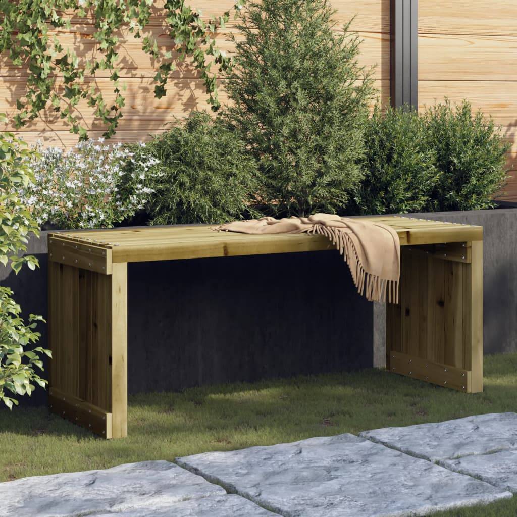 Maison Chic - Banc de jardin - Banc d'extérieur - Banquette extensible 212,5x40,5x45 cm bois de pin imprégné - Image 2