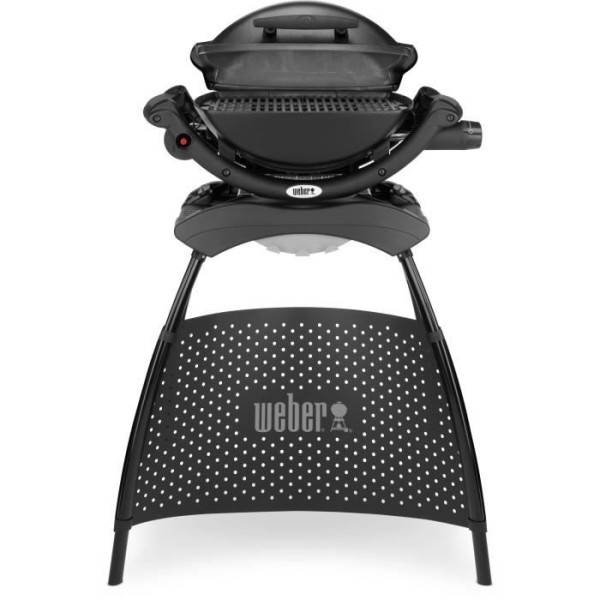 Barbecue a gaz Weber Q 1000 - Noir - Surface de cuisson 43x32cm - Allumage piézoélectrique - Image 3