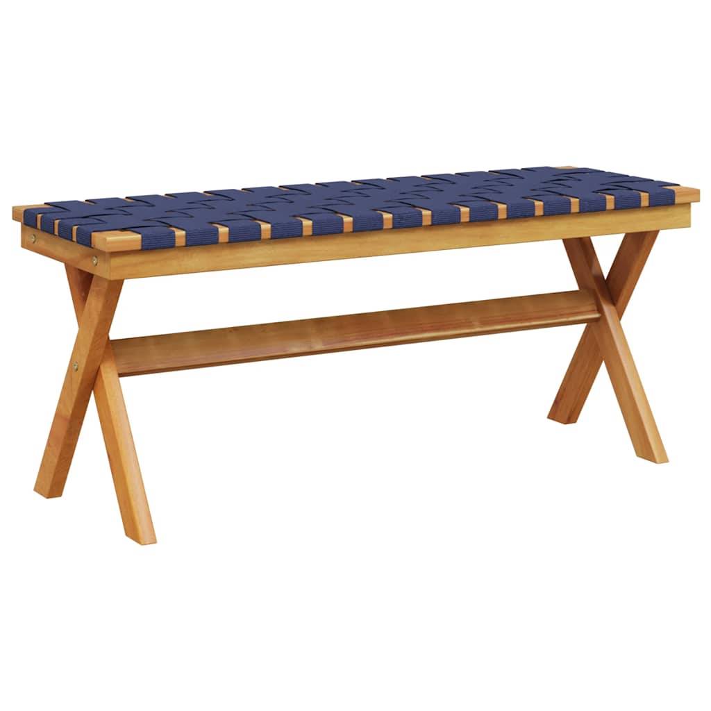 Banc de jardin Bleu 100 X 34 cm - Prolenta Premium - Image 5