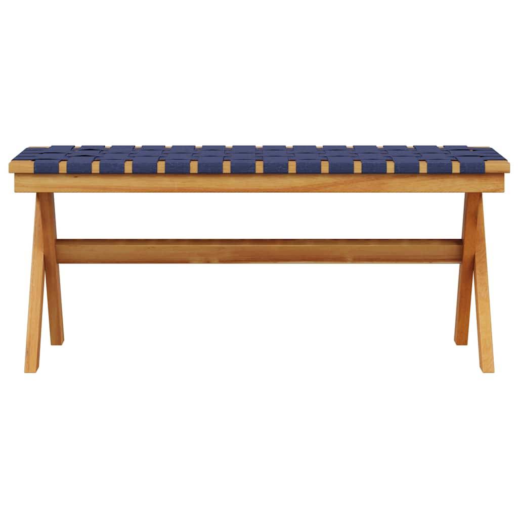 Banc de jardin Bleu 100 X 34 cm - Prolenta Premium - Image 3
