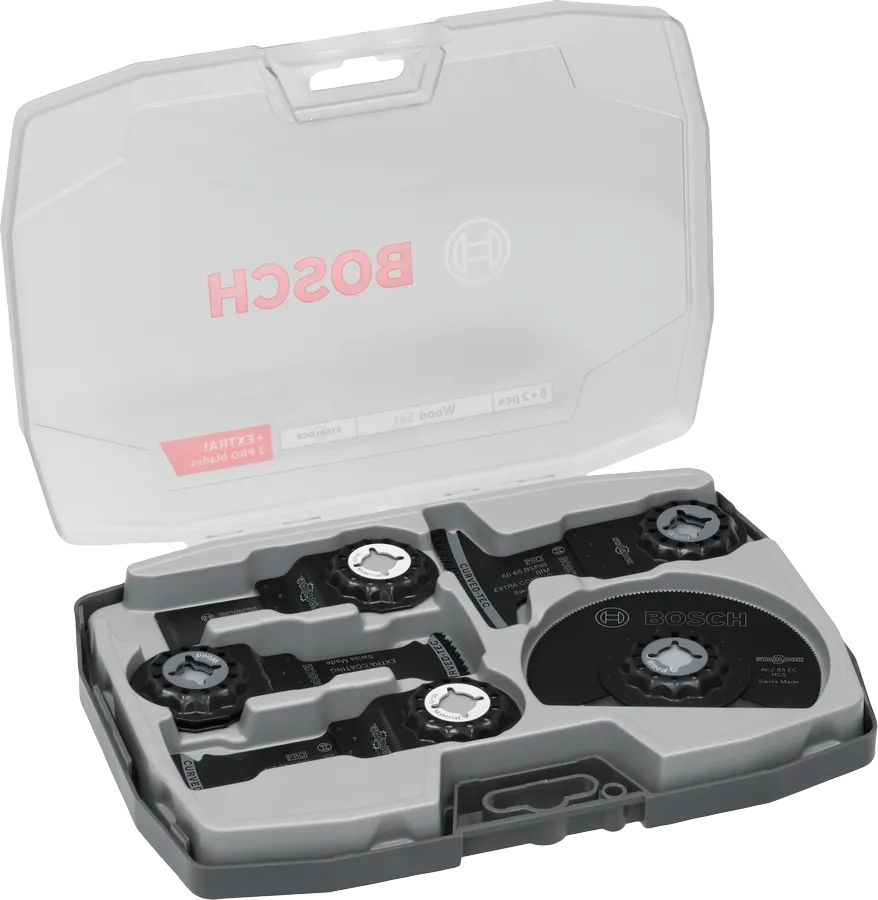 Bosch Professional - Coffrets d'accessoires pour outils multifonctions Wood - BOSCH - 2608669097 - Image 1
