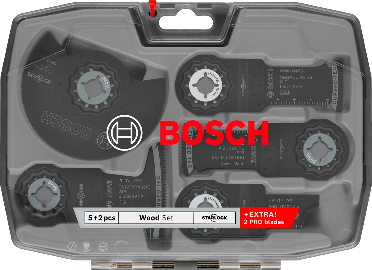 Bosch Professional - Coffrets d'accessoires pour outils multifonctions Wood - BOSCH - 2608669097 - Image 4