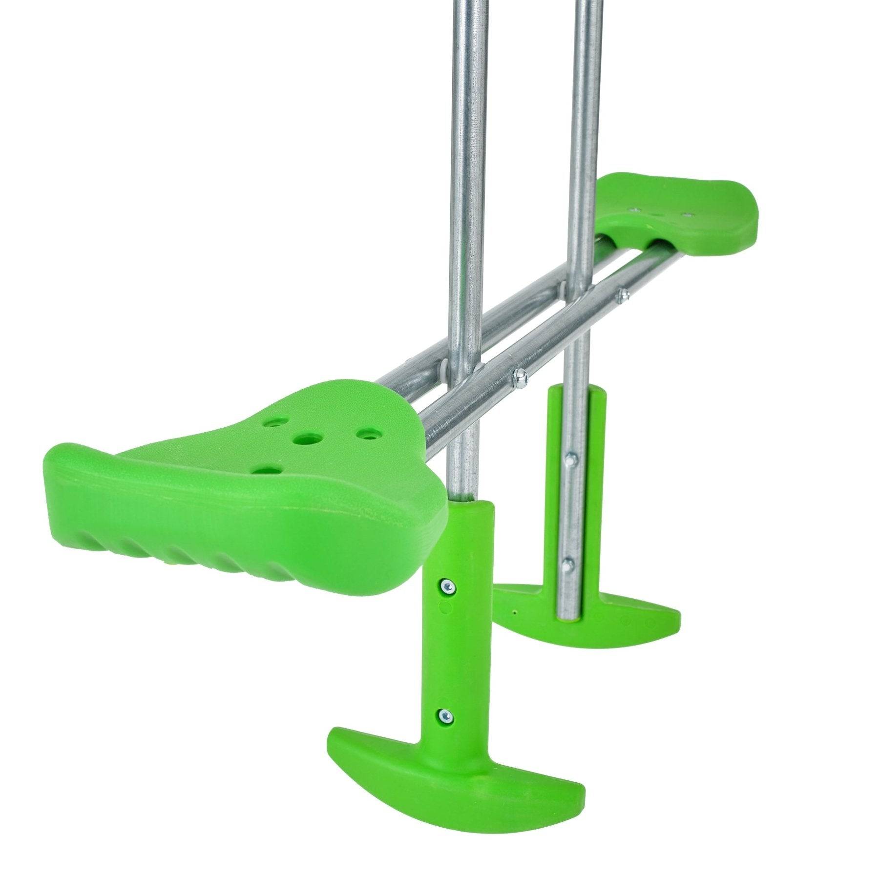 Tp Toys - Portique GENÉVRIER 2 balançoires - vis-à-vis - kit d'ancrage - bois FSC® h209 cm - Image 4
