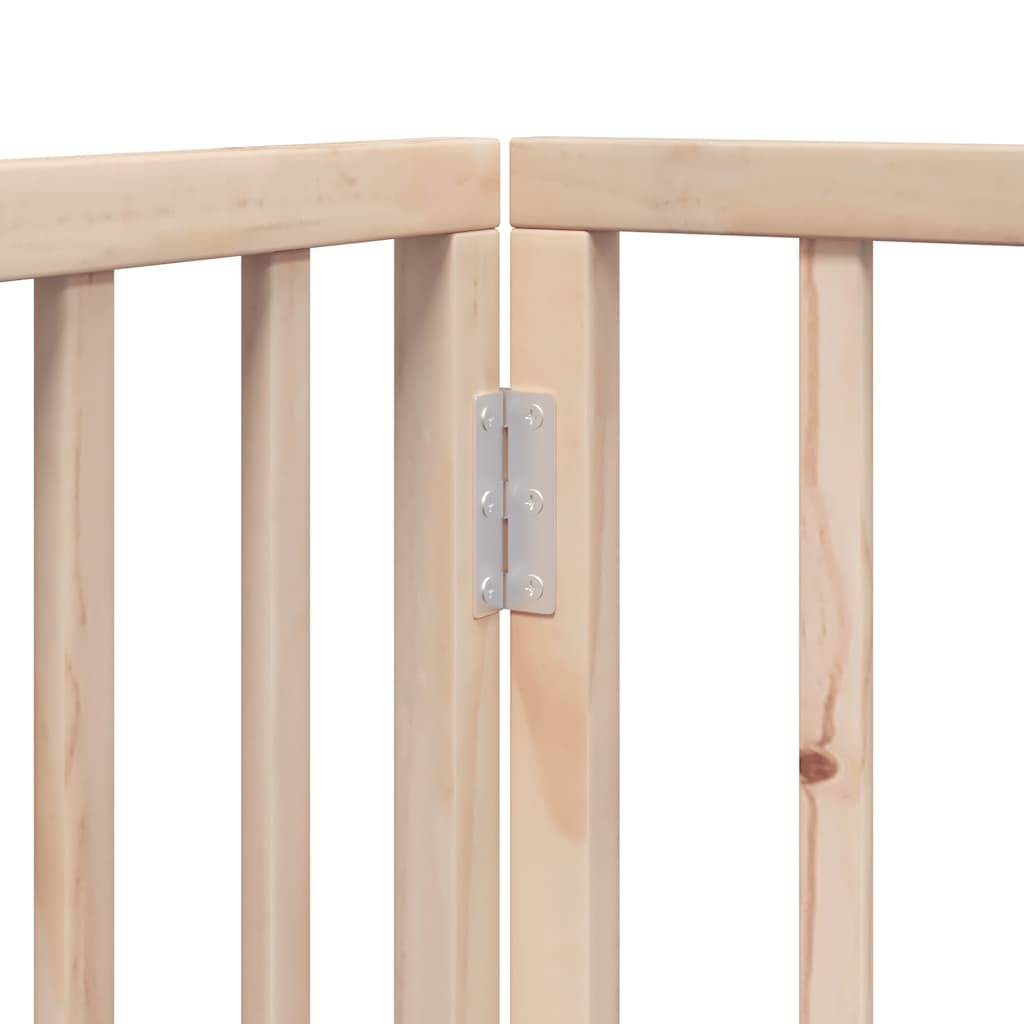 Barrière pour chien bois de peuplier naturel 960 x 30 x 60 cm, Poids:15.7kg - PANGIVO - Image 8