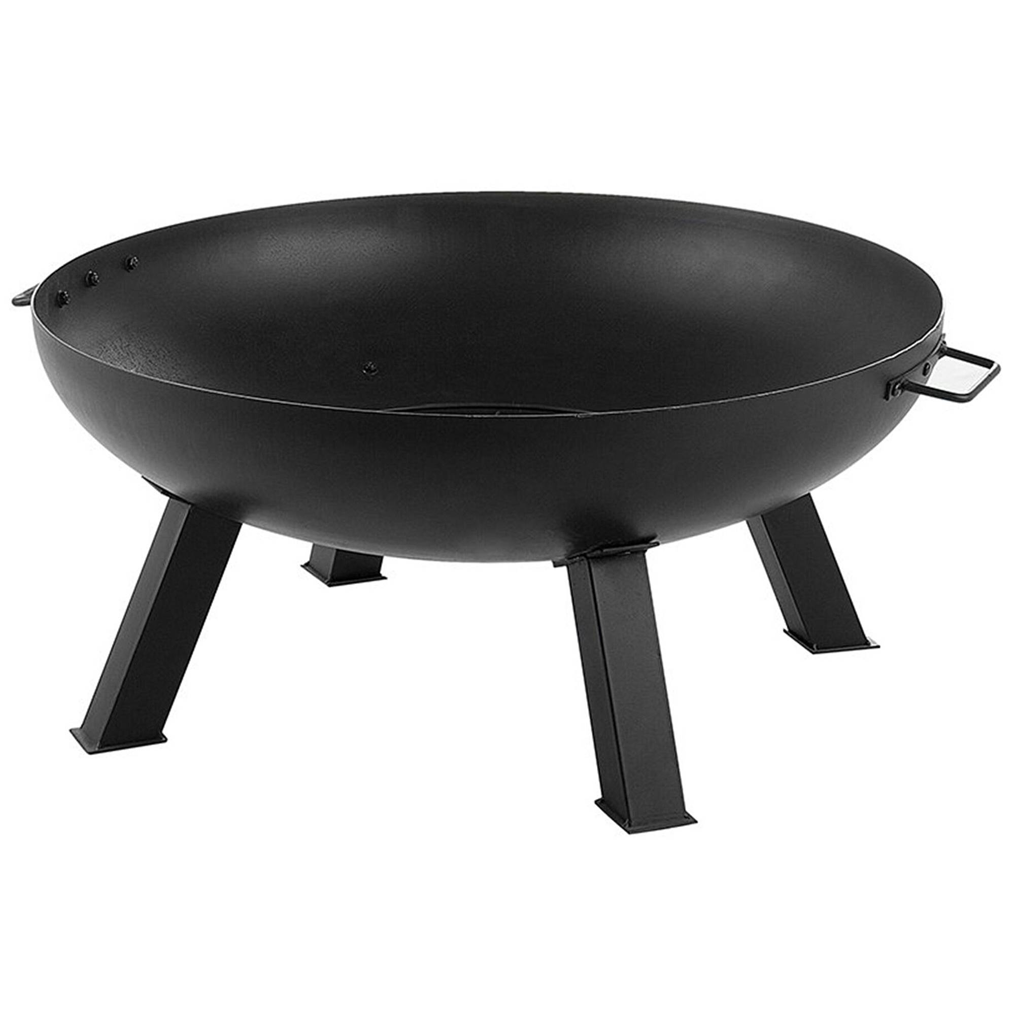 Beliani - Braséro en bois Acier Noir SEMPU Beliani - Image 3