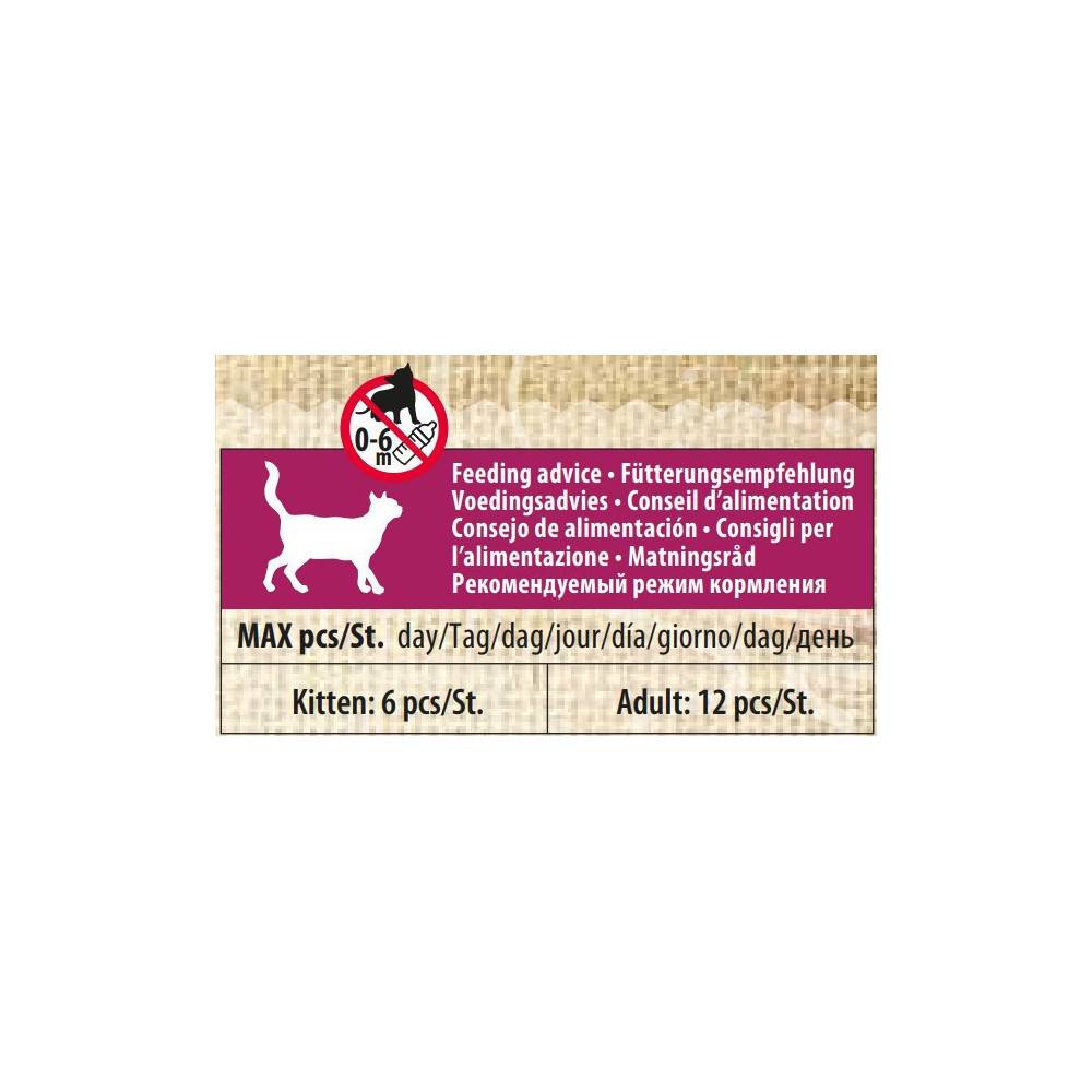 Flamingo - Friandise lamelles de canard et cabillaud  pour chat 85 g sans gluten - Image 3