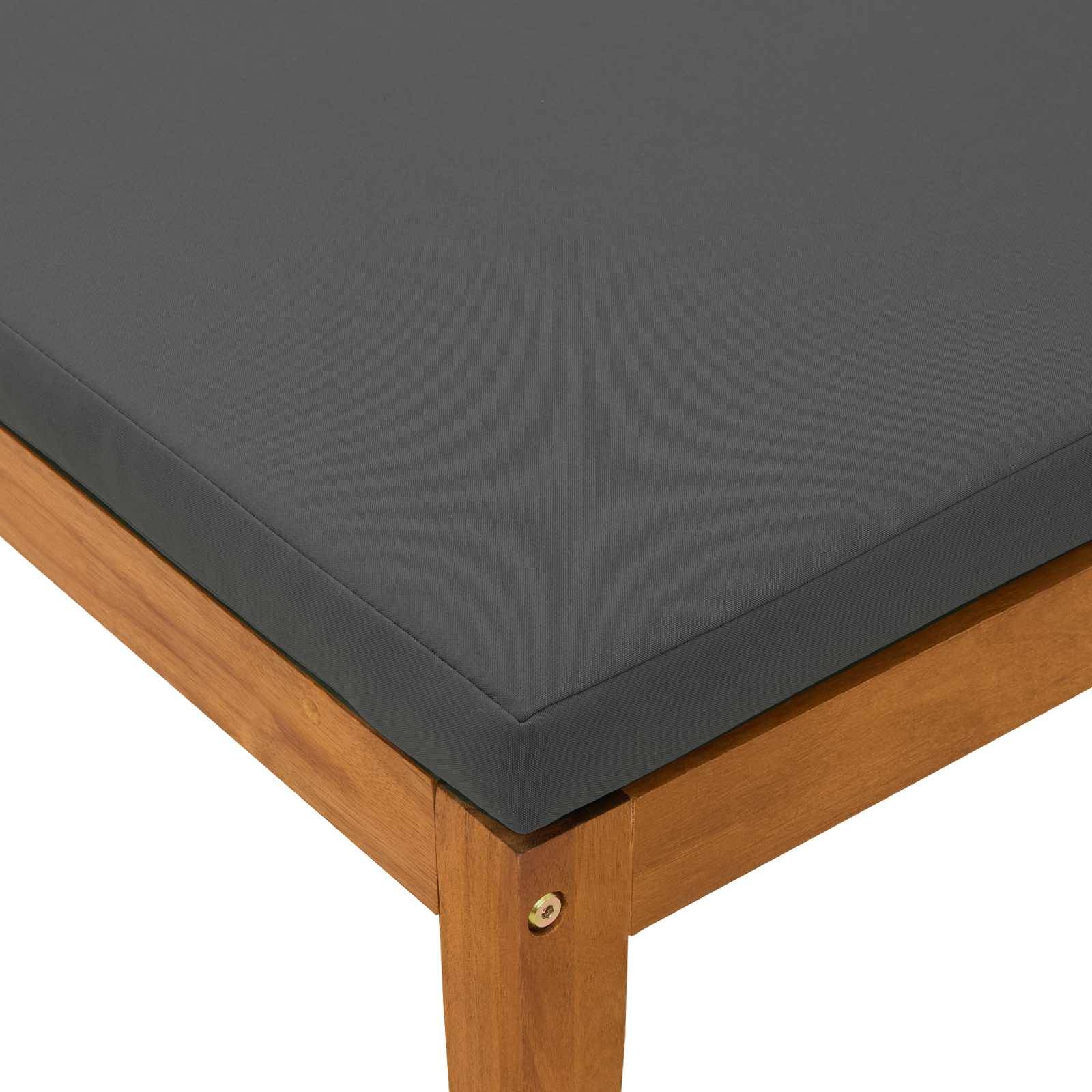 Vidaxl - Ensemble de salon de jardin 2 pc avec coussins Naturel vidaXL 42022072 - Image 8