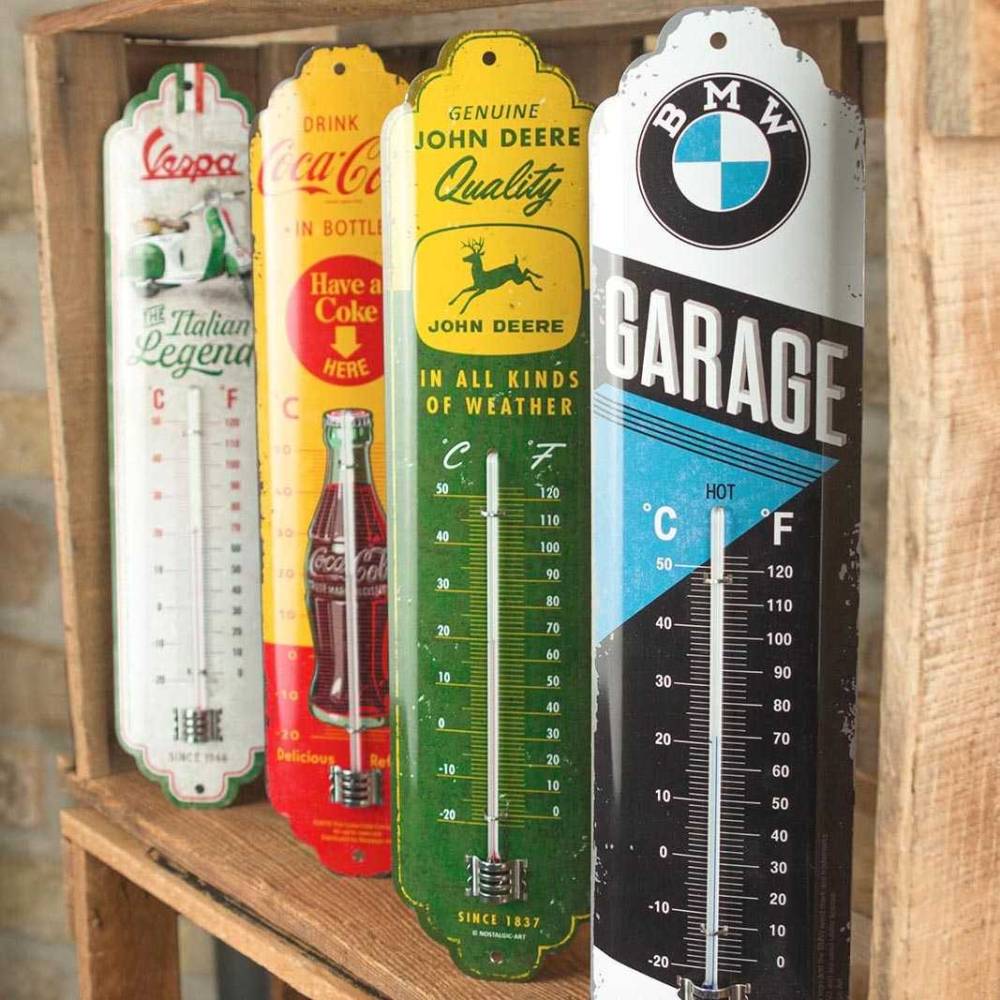 Nostalgic Art - Thermomètre en métal Pub 28 x 6.5 cm Renault 5 Alpine - Image 2