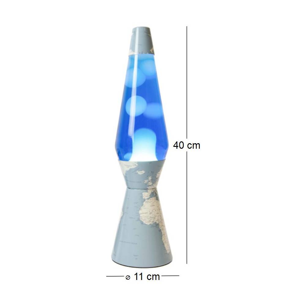 Fisura - Lampe à poser avec carte du monde Lave - Image 2
