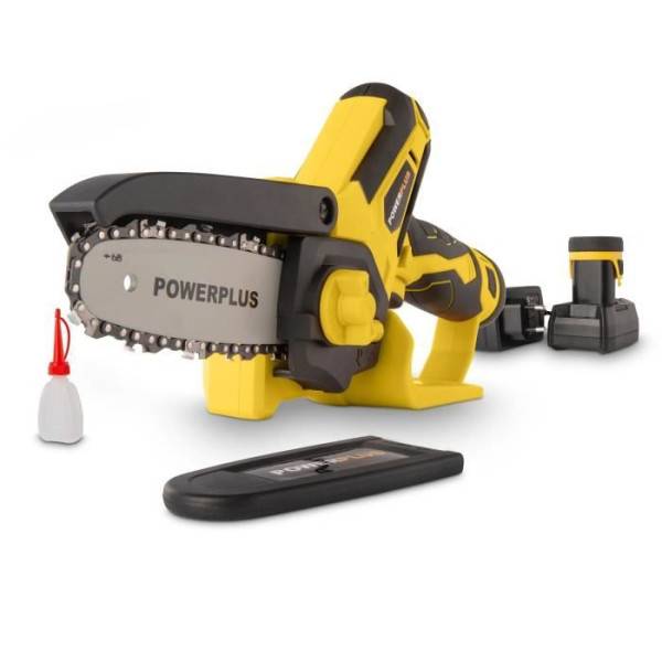 Mini tronçonneuse sans fil POWERPLUS POWXG1045 - 12V - 10cm - 2x batteries 2Ah inclues - Image 6