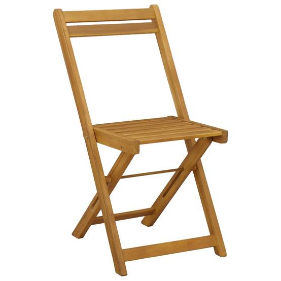 Vidaxl - Chaises de jardin pliantes 6 pcs Naturel 40 x 53 x 80 cm vidaXL 3416285 - Image 5