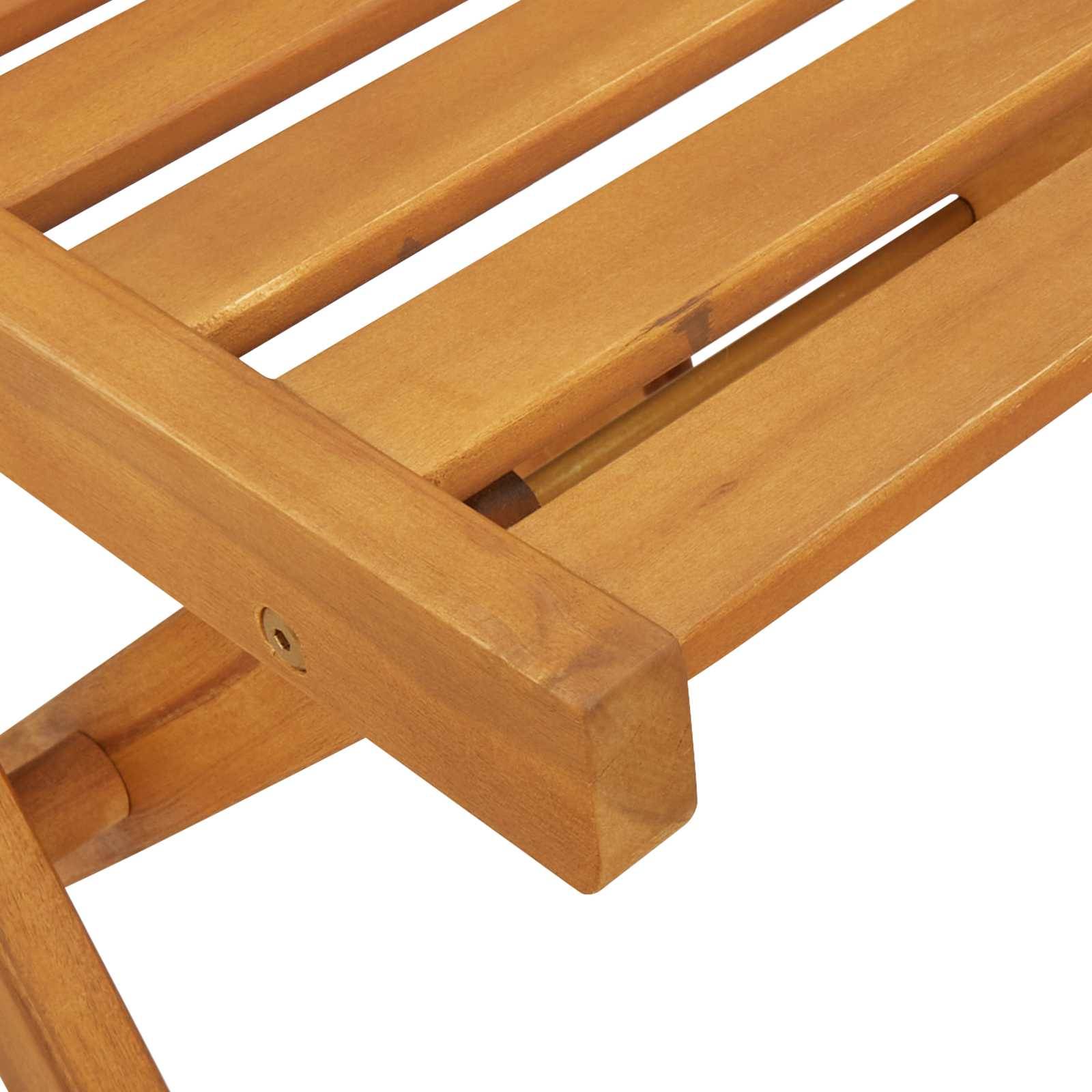 Vidaxl - Chaises de jardin pliantes 6 pcs Naturel 40 x 53 x 80 cm vidaXL 3416285 - Image 10